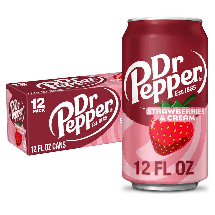 Dr Pepper Strawberries & Cream Soda T5